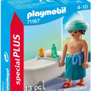 PLAYMOBIL Special PLUS 71167 Mann in der Badewanne | ab 4 Jahren