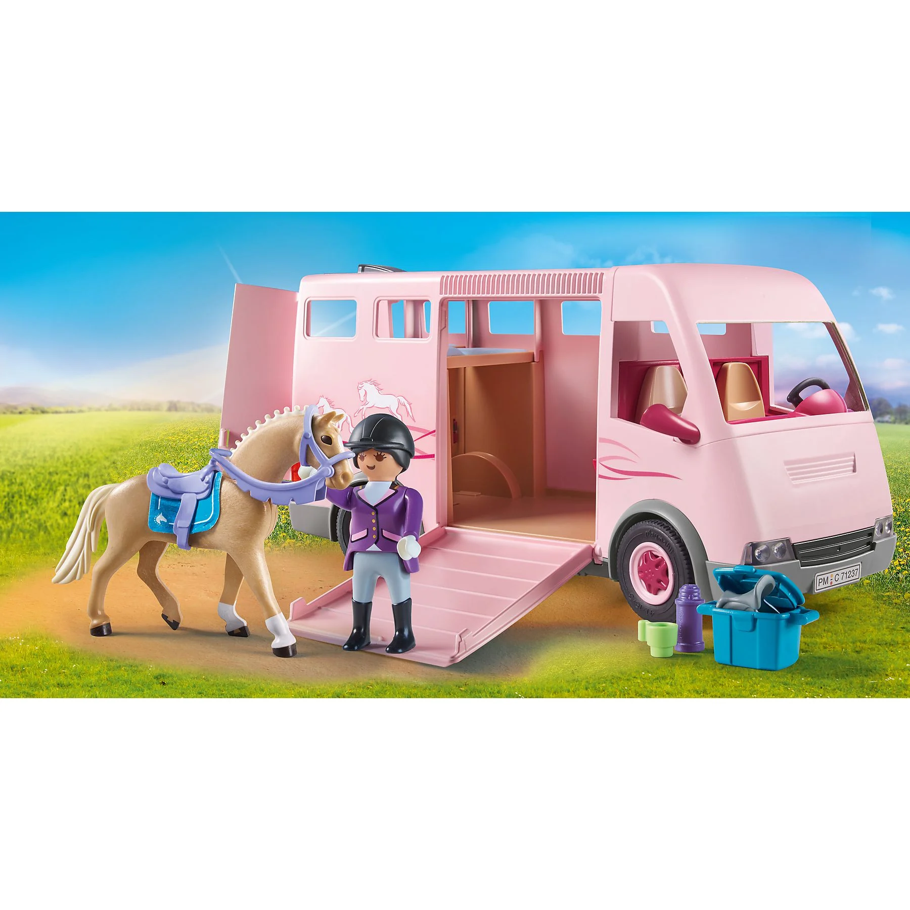 PLAYMOBIL 71237 Country Pferdetransporter | 47 Teile – Bild 2
