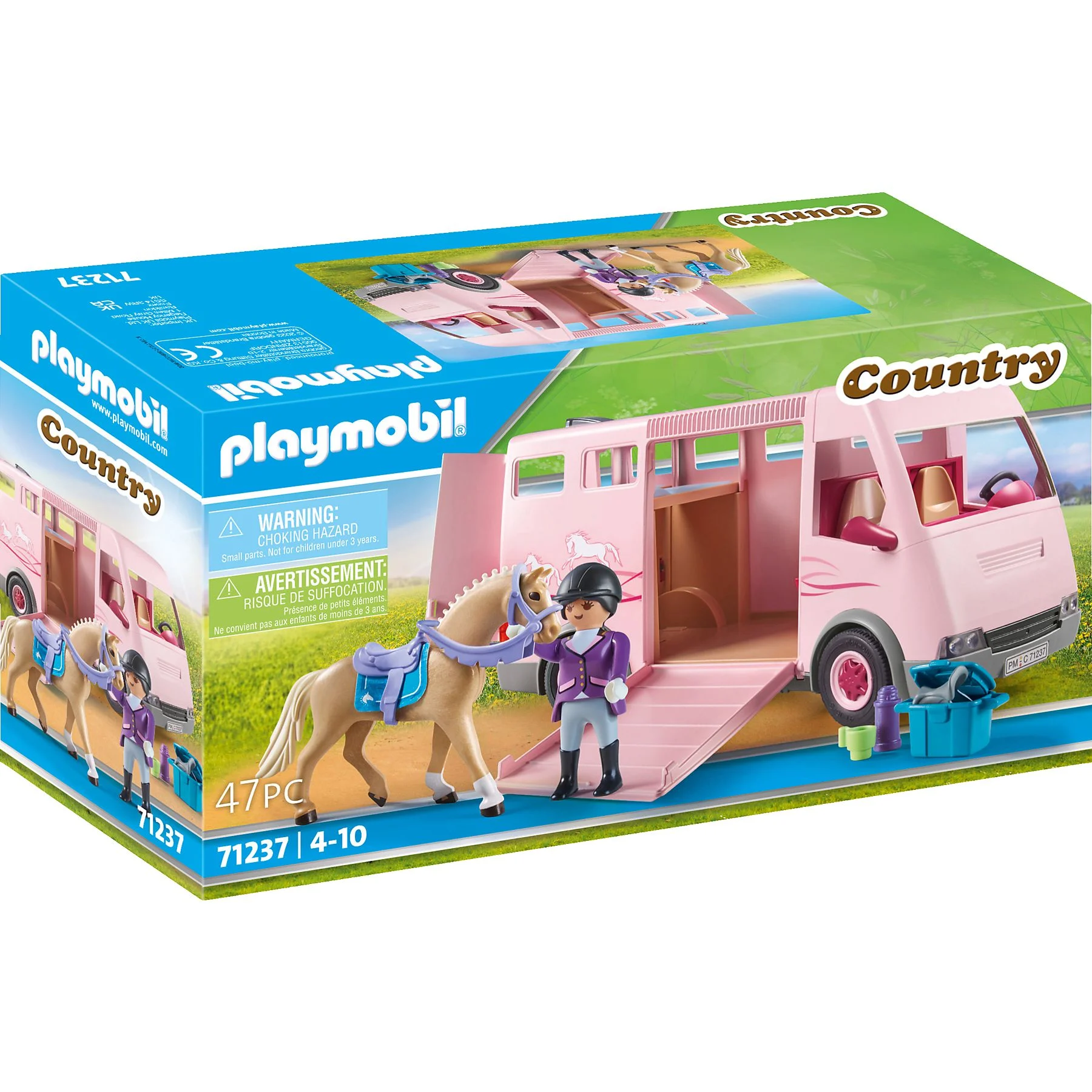 PLAYMOBIL 71237 Country Pferdetransporter | 47 Teile