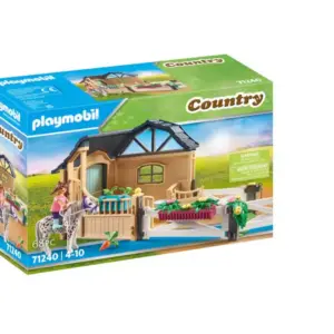 PLAYMOBIL 71240 Country Reitstall mit Pferd | 68 Teile